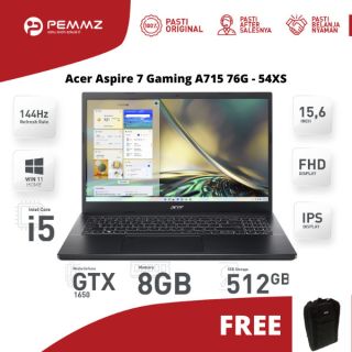 ACER Aspire 7 A715-42G - R75V | 15.6" | R5-5500U | SSD 512GB | Business Black