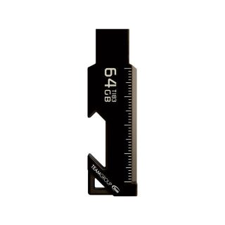Team Flashdisk T183 USB 3.0 Drive 64GB Nickel Black | TT183364GF01