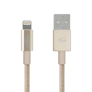 TEAM Apple Lightning Cable MFI [TWC01D01] - Gold
