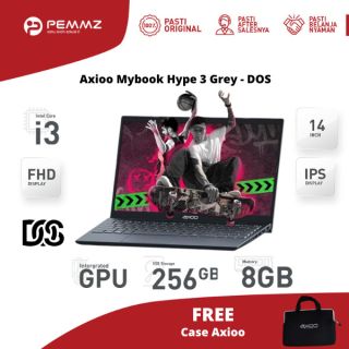 AXIOO MYBOOK HYPE 3 | i3-1005G1 | SSD 256GB | GREY | DOS