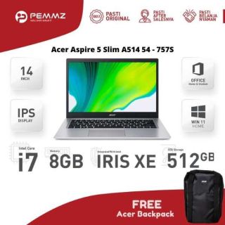Acer Aspire 5 Slim A514-54 - 757S | i7-1165G7 | SSD 512GB | SAFARI GOLD