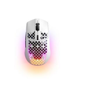 SteelSeries Aerox 3 Wireless Snow RGB GAMING | MOUSE
