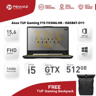 Asus TUF Gaming F15 FX506LHB - I565B6T-O11 | i5-10300H | GTX1650 4GB | Graphite Black