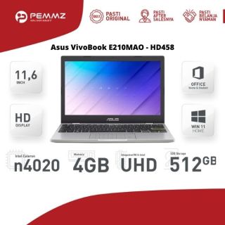 Asus E210MAO - HD458 | N4020 | SSD 512GB | DREAMY WHITE
