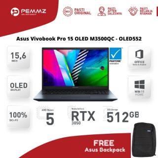Asus Vivobook M3500QC - OLED552