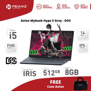 Axioo Mybook Hype 5 | i5-1035G4 | SSD 512GB | GREY | DOS