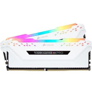 CORSAIR RGB 16GB (2X8) DDR4 | CMW16GX4M2A2666C16W | WHITE