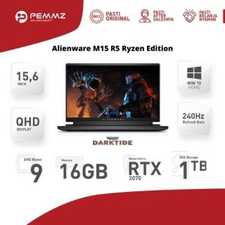 Alienware M15 R5 Ryzen Edition | R9-5900HX | RTX3070 | 240hz 1ms G-Sync