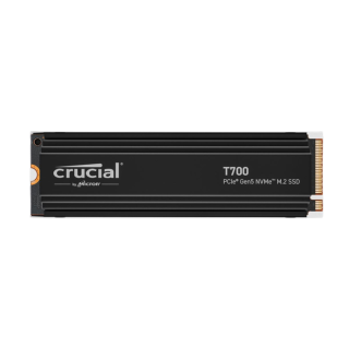 Crucial T700 2TB PCIe Gen5 NVMe M.2 SSD with heatsink | CT2000T700SSD5