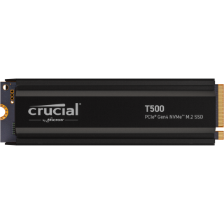 Crucial® T500 2TB PCIe Gen4 NVMe M.2 SSD with HEATSINK | CT2000T500SSD5