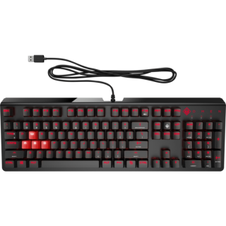 HP OMEN Keyboard 1100 | BLACK-RED