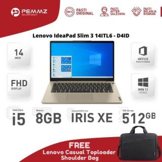 Lenovo IdeaPad 3 14ITL6 - D4ID | i5-1135G7 | SSD 512GB | IRIS Xe | SAND