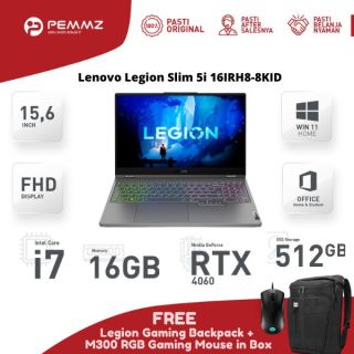Lenovo Legion Slim 5 16IRH8 - 8KID | i7-13700H | RTX4060 | SSD 512GB | Storm Grey