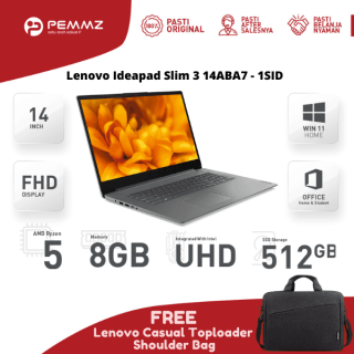 Lenovo Ideapad Slim 3 14ABA7 - 1SID | R5-5625U | SSD 512GB | Arctic Grey