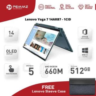 LENOVO Yoga 7 14ARB7 - 1CID | 14" | R5-6600U | SSD 512GB | W11 | STONE BLUE