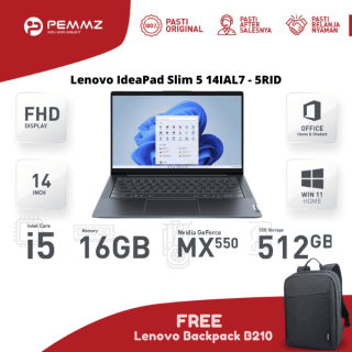 Lenovo IdeaPad Slim 5 14IAL7 - 5RID | I5-1235U | SSD 512GB | Storm Grey