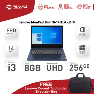 Lenovo ideapad Slim 3i-14ITL6 - J0ID | i3-1115G4 | SSD 256GB | Abyss Blue