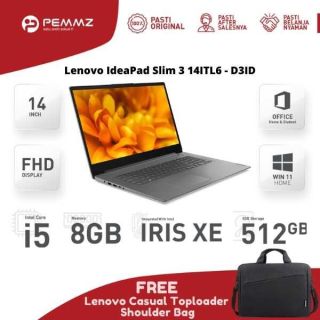 Lenovo IdeaPad 3 14ITL6 - D3ID | i5-1135G7 | SSD 512GB | IRIS Xe | Arctic Grey