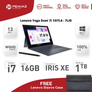 Lenovo Yoga Duet 7i 13ITL6 - 7LID | i7-1165G7 | SSD 1TB | Slate Grey