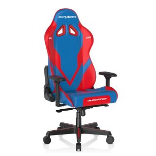 DXRacer G SERIES Gaming Chair | BLUE - RED | M | GC-G001-BR-B2-423