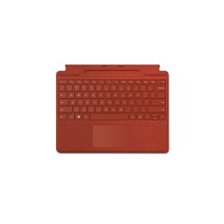 Surface Pro Signature Keyboard | Slim Pen 2 Charging Slot | Magnetic Keyboard | POPPY RED