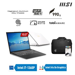 MSI Prestige 13Evo A13M - 226ID | i7-1360P | SSD 512GB | IRIS XE | Stellar Gray