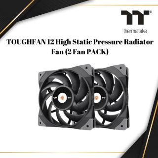 Thermaltake TOUGHFAN 12 Radiator Fan (2 Fan PACK) | CL-F082-PL12BL-A
