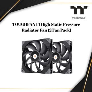 Thermaltake TOUGHFAN 14 Radiator Fan (2 Fan Pack) | CL-F085-PL14BL-A