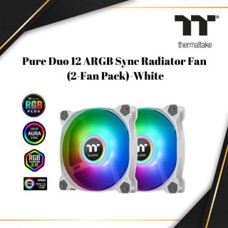 ThermalTake Fan Pure Duo 12 ARGB | white |CL-F097-PL12SW-A