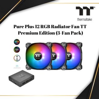 Thermaltake Pure Plus 12 LED RGB Radiator Fan 