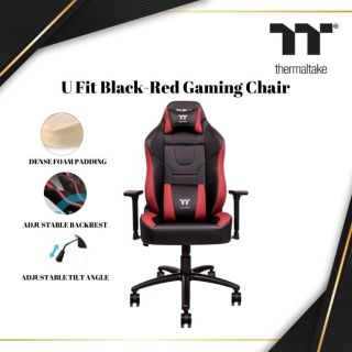 Thermaltake  U Fit Black-Red Gaming Chair| GGC-UFT- BRMWDS-01