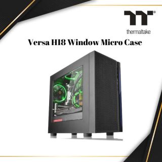 THERMALTAKE Versa H18 Window Micro Case | BLACK | CA-1J4-00S1WN-00