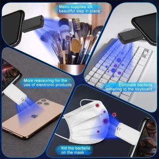 UV Light UVC Mini Portable Sterilizer for Smartphone / Tablet / iPad 