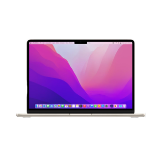 Apple Macbook AIR M2 - MLY13 | 8-Core CPU | 8-Core GPU | 256GB |  Starlight