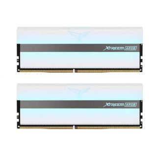 Team Xtreem ARGB WHITE 64GB (32X2 GB) DDR4 3600Mhz | TF13D464G3600HC18JDC01