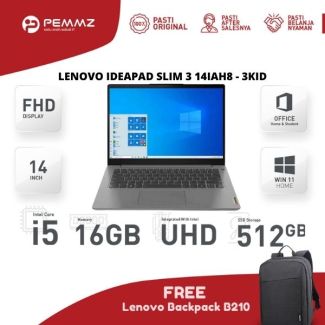 LENOVO IDEAPAD SLIM 3 14IAH8 - 3KID | i5-12450H | SSD 512GB | 16GB | INTEL UHD | 